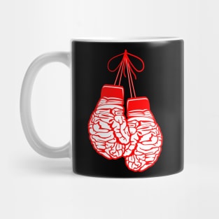 Boxing Glove Brains Mug